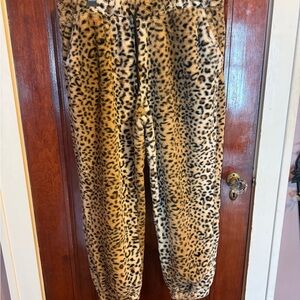 No Boundaries Leopard Print Kids Joggers